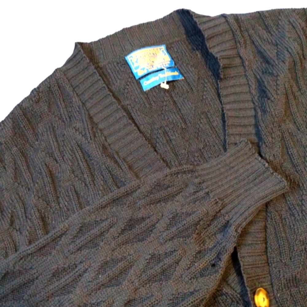 Pendleton County Traditionals Virgin Wool Grandpacore Cardigan‎ XL